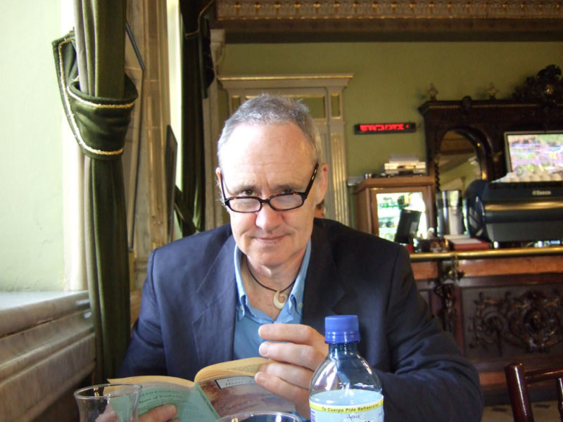 Nigel in a Costa Rica Cafe